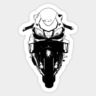 RSV4 RF Front View Sketch Art Sticker